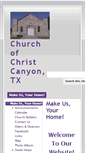 Mobile Screenshot of churchofchristcanyon.com